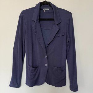 Kaylie Solid French Terry Blazer